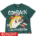 【CONVEX コンベックス 子供服 ジュニア キッズ】 セール 【40%OFF】 アメコミ/WIDE-T グリーン(9)