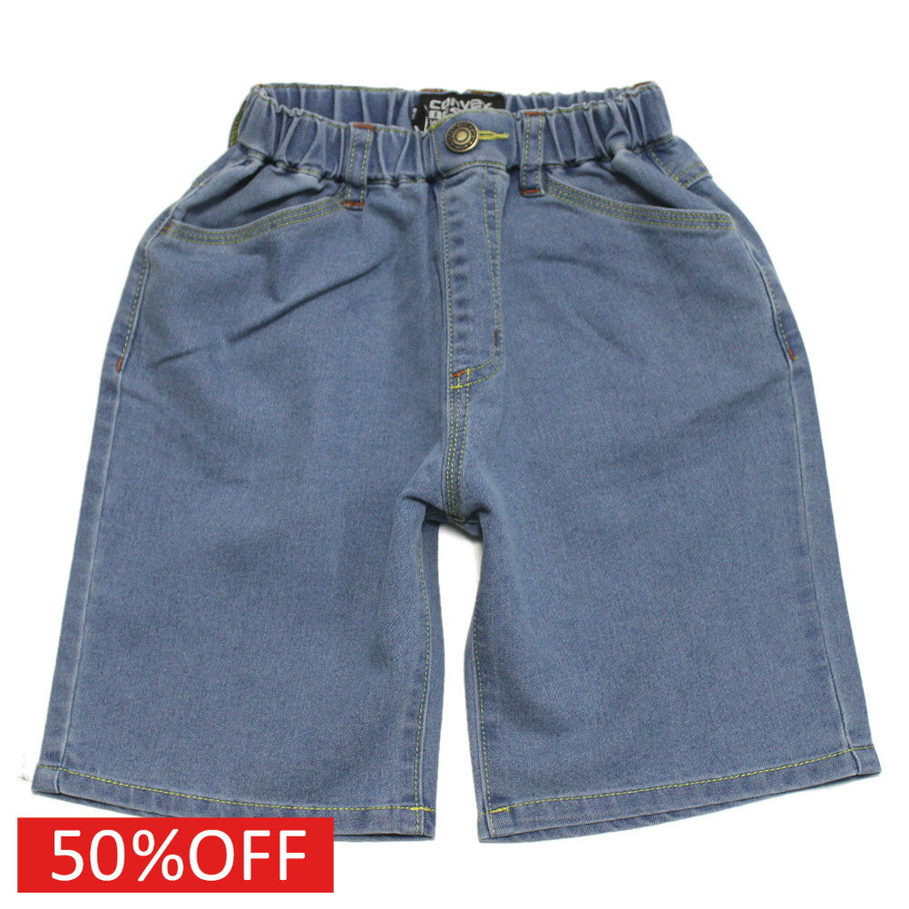 Other - 【CONVEX コンベックス 子供服 ジュニア キッズ】 セール 【50%OFF】 デニム ショートパンツ ブルー(7)