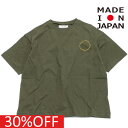イ-ストエンドハイランダーズ 子供服 日本製 EAST END HIGHLANDERS セール 【30%OFF】 オーバーサイズ半袖Tシャツ オリーブ(OLV)