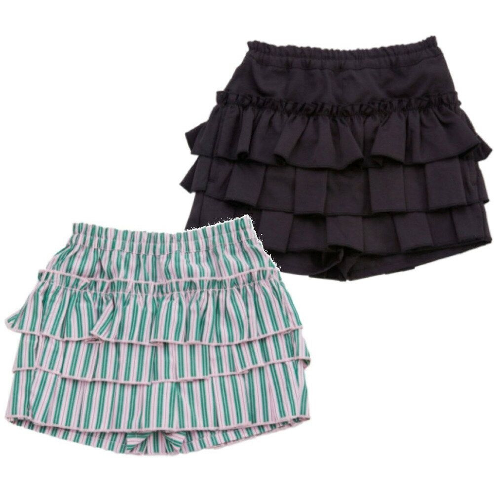 【オーシャンアンドグラウンド/子供服/ベビー/キッズ/ジュニア/ocean＆ground】 フリルショートパンツ