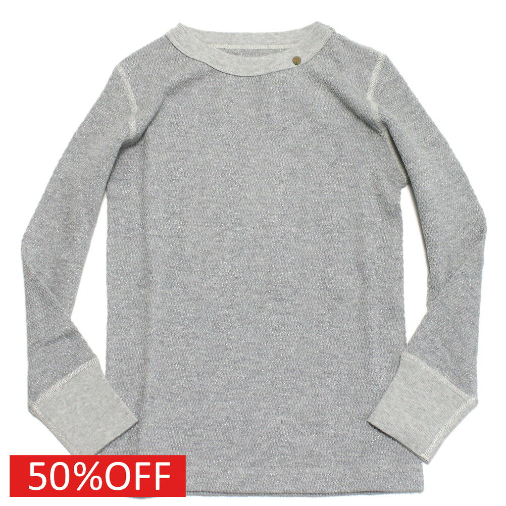 Plain - 【子供服 親子 ゴートゥーハリウッド GO TO HOLLYWOOD 】 セール 【50%OFF】 ラメサーマル TEE 3GRグレー
