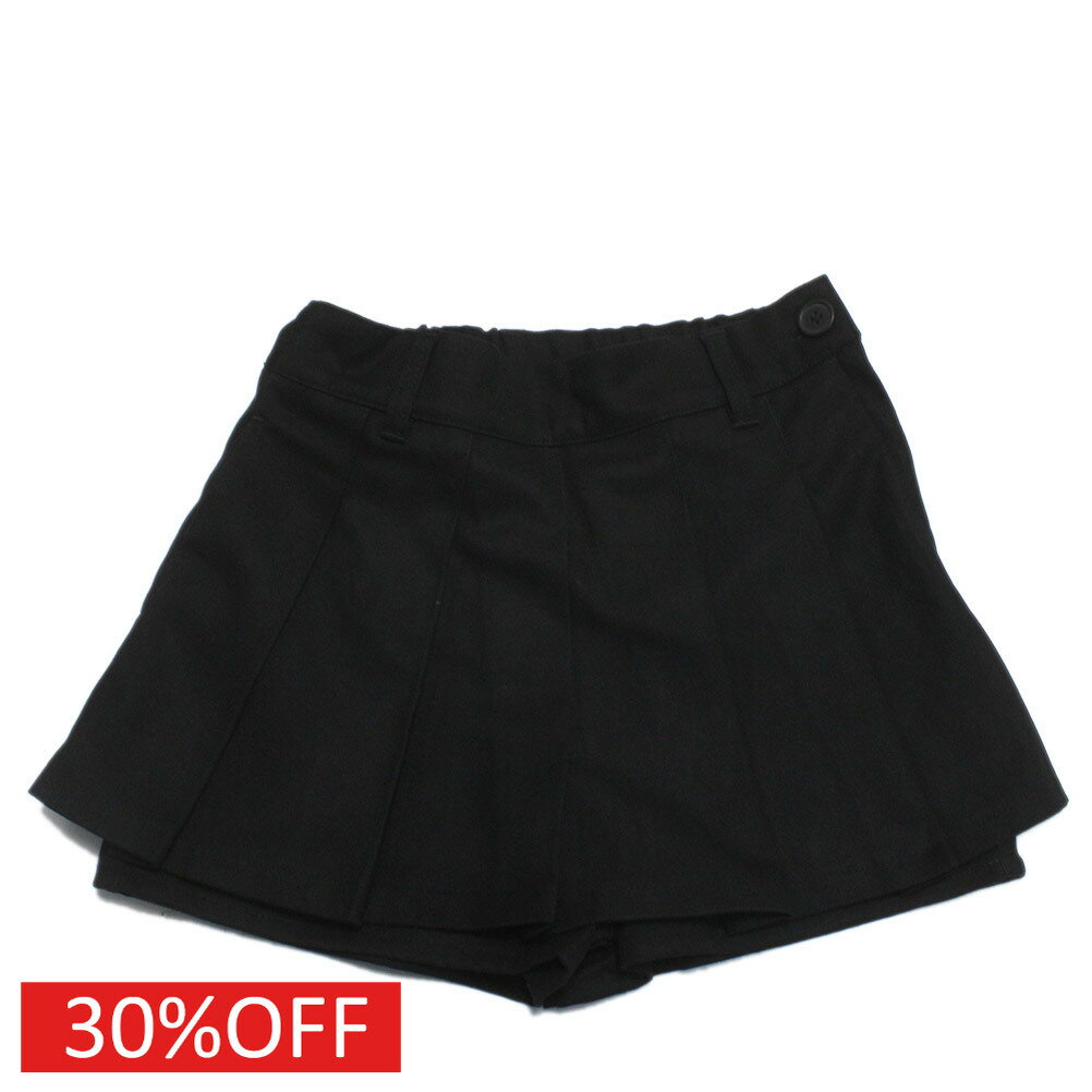 【Love toxic/ラブトキ/ラブトキシック/JS/ジュニア/ガールズ】 セール 【30%OFF】 スタイル盛れマイクロミニスカパン クロ(80)