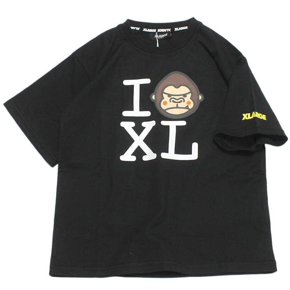 【キッズ エクストララージ XLARGE KIDS 子供服 エックスラージ】 I LOVE XL 半