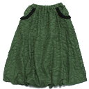 【ユニカ 子供服 UNICA 女の子 ガールズ レディース】 タックポケットバルーンスカート グリーン(9)