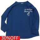 【デニム&ダンガリー DENIM DUNGAREE デニムダンガリー DD 子供服 親子 】 セール 【30%OFF】 テンジク BRAVE TEE 4NV紺
