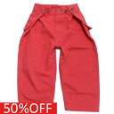 【子供服 親子 ゴートゥーハリウッド GO TO HOLLYWOOD 】 セール 【50%OFF】 ヘリンボン ラップ PN 5R赤
