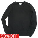 【LAPEN ラペン ラパン 子供服 ジュニア ヴィンテージ アメカジ】 セール 【50%OFF】 ムジスウェット ブラック