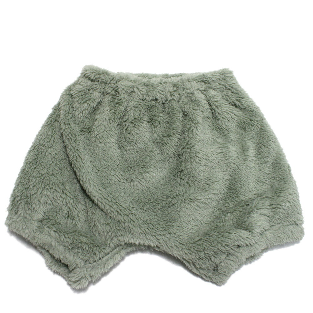 【モクモフ/mocmof/ニューボーンフォト/ベビー】 しっぽ付き バルーンパンツ ライトグリーン(LG)