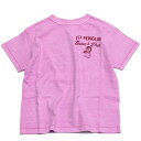 【デニム&ダンガリー DENIM DUNGAREE デニムダンガリー DD 子供服 親子 】 テンジク PENNIE CHANGE Tシャツ 6Pピンク