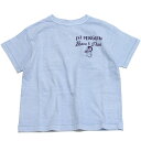 【デニム&ダンガリー DENIM DUNGAREE デニムダンガリー DD 子供服 親子 】 テンジク PENNIE CHANGE Tシャツ 44LBLライトブ...