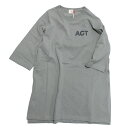 【子供服 フォブ FOV キッズ】 ACT サイドスリット ロング丈Tシャツ グレー(GY)