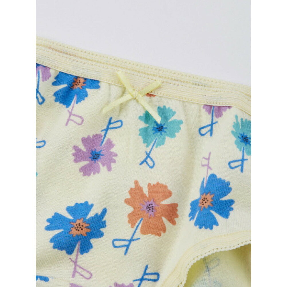 子供服サーカスの【オーシャンアンドグラウンド/子供服/ベビー/キッズ/ジュニア/ocean＆ground】 PaintingFlowerショーツ クリーム(CR)｜アングル2