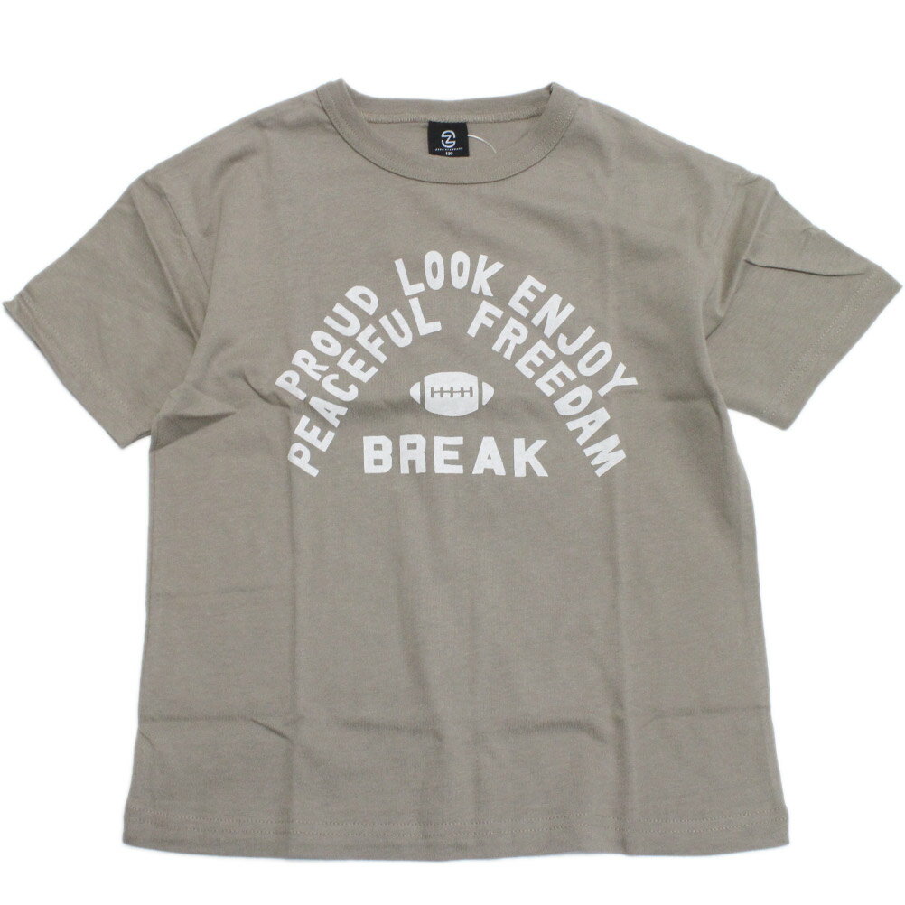 楽天子供服サーカス【ZERO standard/子供服/ゼロスタンダード】 あす楽 PROUD LOOK Tシャツ ベージュ（BE）