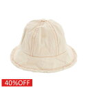 【オーシャンアンドグラウンド/子供服/ベビー/キッズ/ジュニア/ocean&ground】 セール 【40%OFF】 カラーステッチキリッパHAT キナリ(KN)