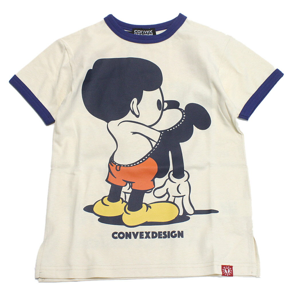T-Shirts （Half Sleeves） - 【CONVEX コンベックス 子供服 ジュニア キッズ】 MUTANリンガー/ワイドTシャツ オフ(3)