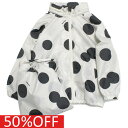 【マルーク 子供服 maarook 女の子 親子 ガールス ベビー ベビーギフト】 セール 【50%OFF】 【MR(マル)】防水ウィンドブレーカー(巾着付) ...