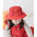 【サンキューニプリュスエム 392plusm 子供服】 あす楽 maru kids hat(レッド) レッド