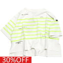 【デニム&ダンガリー DENIM DUNGAREE デニムダンガリー DD 子供服 親子 】 セール 【30%OFF】 テンジク ボーダーPT TEE(7分袖)...