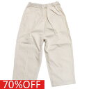 【子供服 フォブ FOV キッズ】 セール 【70%OFF】 1タックパンツ アイボリー(IV)