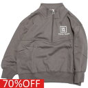 【子供服 ジュニア 親子 GENERATOR ジェネレーター】 セール 【70%OFF】 スウェットアノラック アッシュグレー(AG)