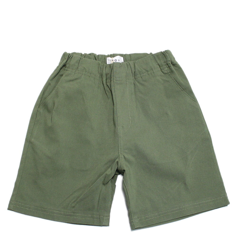 【子供服 フォブ FOV キッズ】 ラフショートパンツ カーキ(KH)