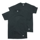 【ニューエラ/メンズ/NEW ERA/ジュニア/帽子/キャップ】 2-PACK TEE ブラックa118a174a210a226a