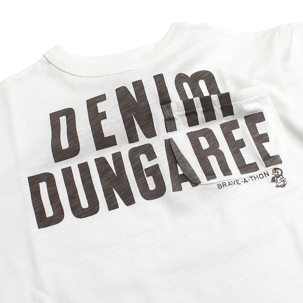 �ڥǥ˥�����󥬥꡼ DENIM DUNGAREE �ǥ˥���󥬥꡼ DD �Ҷ��� �ƻ� �� �ƥ󥸥� DD PENNIE TEE 1W��