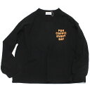 【子供服 フォブ FOV キッズ】 FOV COFFEE L/S Tシャツ ブラック(BK)(4)
