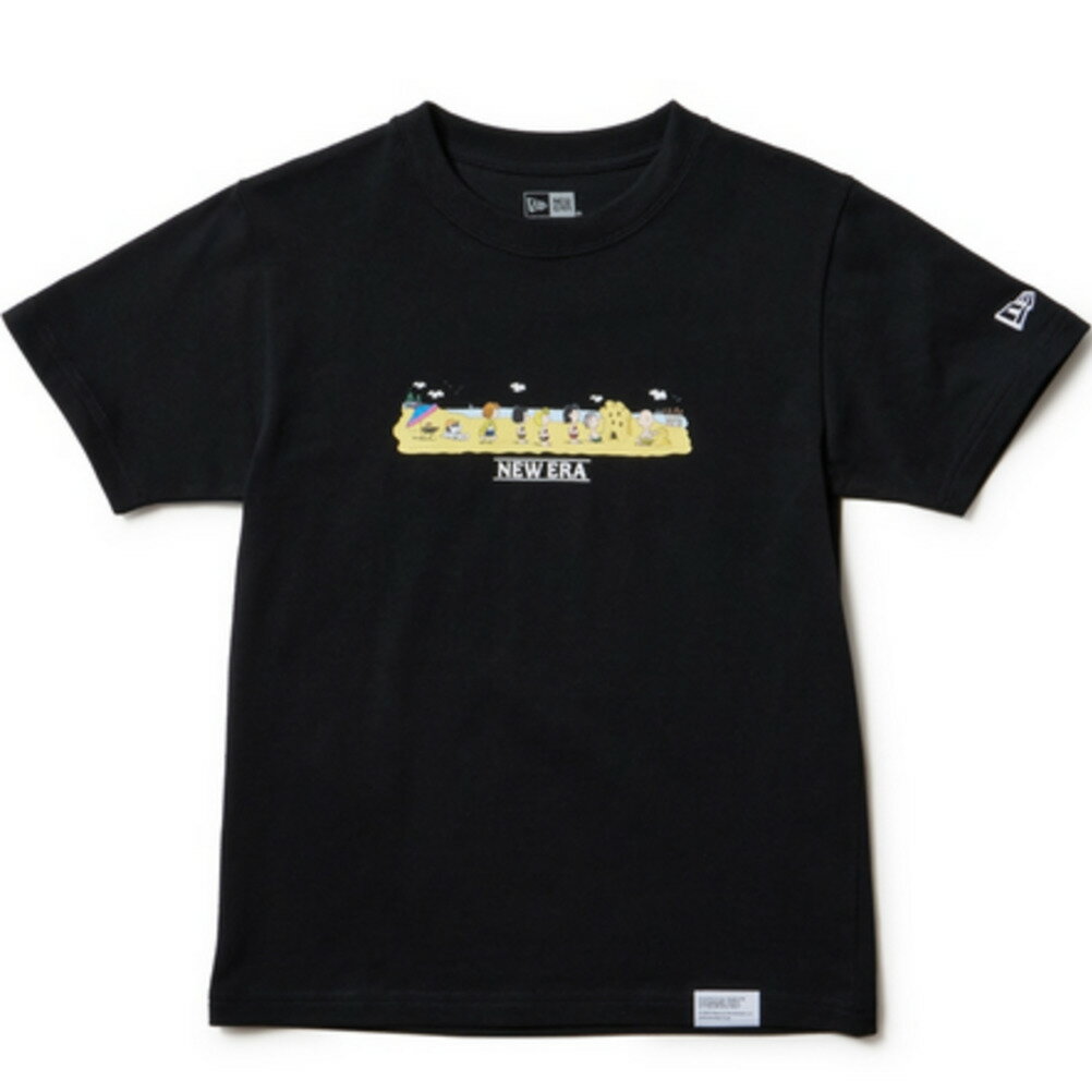 T-Shirts （Short Sleeve） - 【ニューエラ　キッズ/NEW ERA KIDS/帽子】 YOUTH PEANUTS BEACH SS CT TEE ブラック