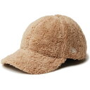 【ニューエラ キッズ/NEW ERA KIDS/帽子】 YOUTH 9TWENTY MINK FLEECE SOLID CAP キャメル