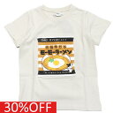 【CHEEK ROOM/チークルーム/知育玩具/子供服/ベビー/キッズ】 セール 【30%OFF】 モーモーラーメンTシャツ アイボリー(IV)