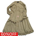 【子供服 親子 ゴートゥーハリウッド GO TO HOLLYWOOD 】 セール 【60%OFF】 あす楽 ワークシャツ PLUS OP 16BEベージュ