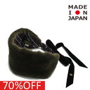 【子供服 親子 ゴートゥーハリウッド GO TO HOLLYWOOD 】 セール 【70%OFF】 エコファー リボン ヘアバンド 9KHカーキ