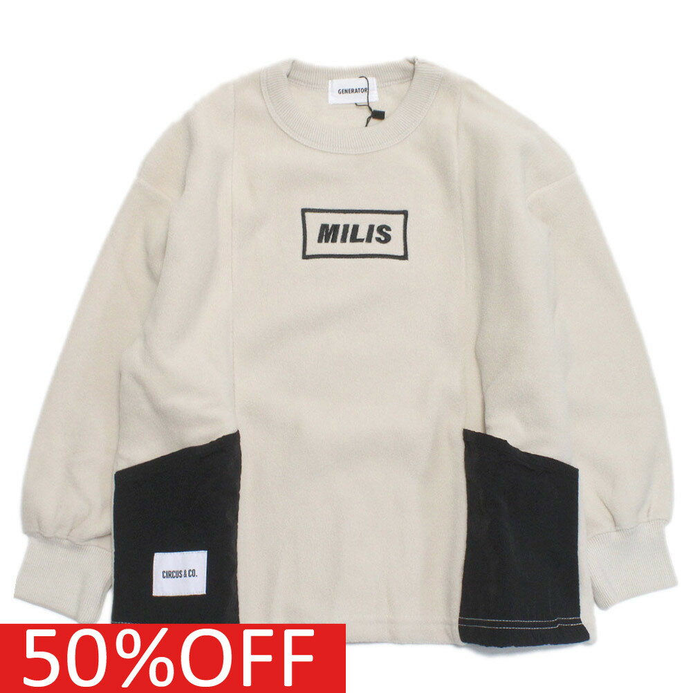 ڻҶ ˥ ƻ GENERATOR ͥ졼  50%OFF  MILIS ե꡼ݥåȥץ륪С...