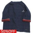【デニム&ダンガリー DENIM DUNGAREE デニムダンガリー DD 子供服 親子 】 セール 【50%OFF】 インレイウラキモウボーダー GRAMIC...