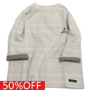 【デニム&ダンガリー DENIM DUNGAREE デニムダンガリー DD 子供服 親子 】 セール 【50%OFF】 インレイウラキモウボーダー GRAMIC...