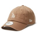 【ニューエラ/メンズ/NEW ERA/帽子/キャップ】 CASUAL CLASSIC MLB MID LOGO LOSDOD CAP カーキ