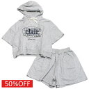 【Love toxic/ラブトキ/ラブトキシック/JS/ジュニア/ガールズ】 セール 【50%OFF】 半袖パーカーセット シロモク(89)