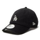 【ニューエラ/メンズ/NEW ERA/帽子/キャップ】 CASUAL CLASSIC MLB MID LOGO LOSDOD CAP ブラック
