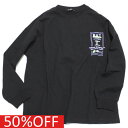 【RAT EFFECT ラットエフェクト ジュニア 子供服】 セール 【50%OFF】 RAT OVERTURE ロンT ブラック(4)