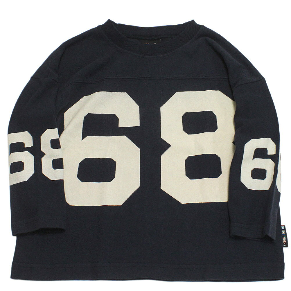 【ニードルワークス NEEDLE WORKS】 肉厚天竺68Tシャツ ブラック