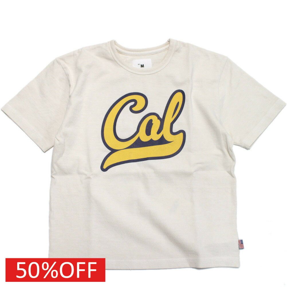 【スムージー SMOOTHY 子供服 ジュニア キッズ】 セール 【50%OFF】 CAL Tシャツ ホワイト