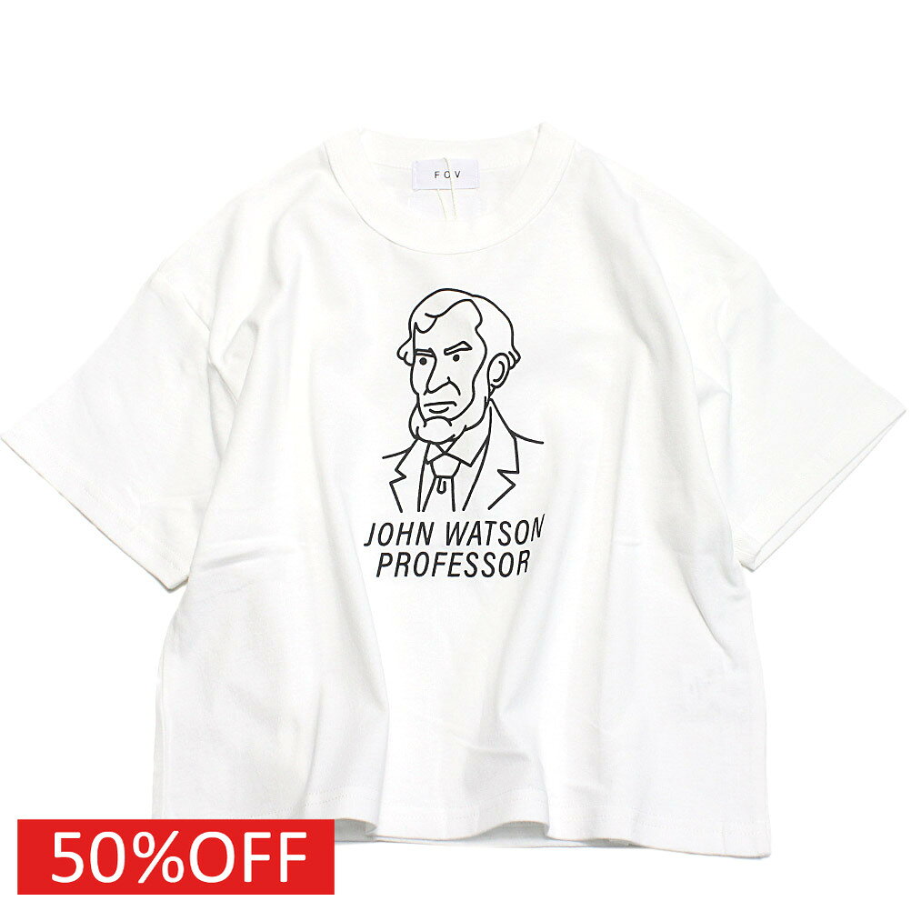 Rakuten - 【子供服 フォブ FOV キッズ】 セール 【50%OFF】 JOHN Tシャツ ホワイト(WH)