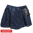 【ニードルワークス NEEDLE WORKS】 セール 【50%OFF】 【NeWo】SDプリーツスカートパンツ ネイビー