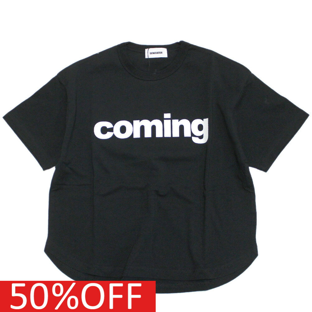  セール  あす楽 coming Tシャツ ブラック(BK)