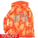 【子供服 親子 ゴートゥーハリウッド GO TO HOLLYWOOD 】 セール 【70%OFF】 ビンテージウラケ ガーデンブリーチ パーカー 15ORオレン...