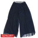 【ユニカ 子供服 UNICA 女の子 ガールズ レディース】 セール 【50%OFF】 チュールワイドパンツ ネイビー(5)
