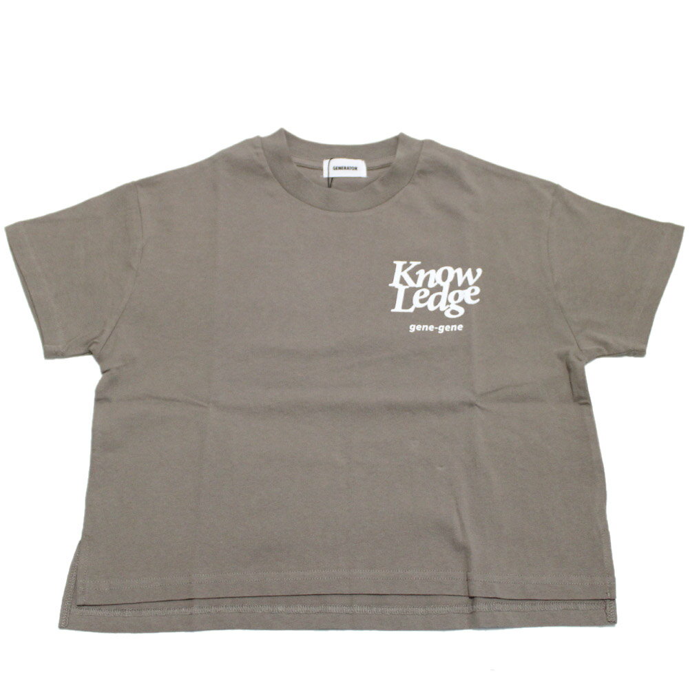  セール  あす楽 Know Ledge Tシャツ アッシュグレー(AG)