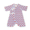 【オーシャンアンドグラウンド/子供服/ベビー/キッズ/ジュニア/ocean&ground】 コンビ肌着Heart&Flower ブルー(BL)(4)