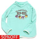 【オーシャンアンドグラウンド/子供服/ベビー/キッズ/ジュニア/ocean&ground】 セール 【50%OFF】 W and W’s プリントラッシュガード...